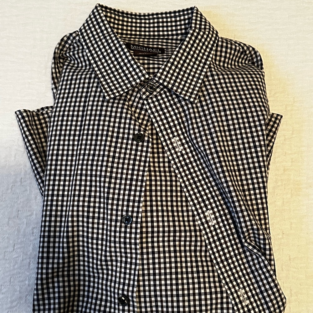 Mens M Michael Korea Long Sleeve Button Down
